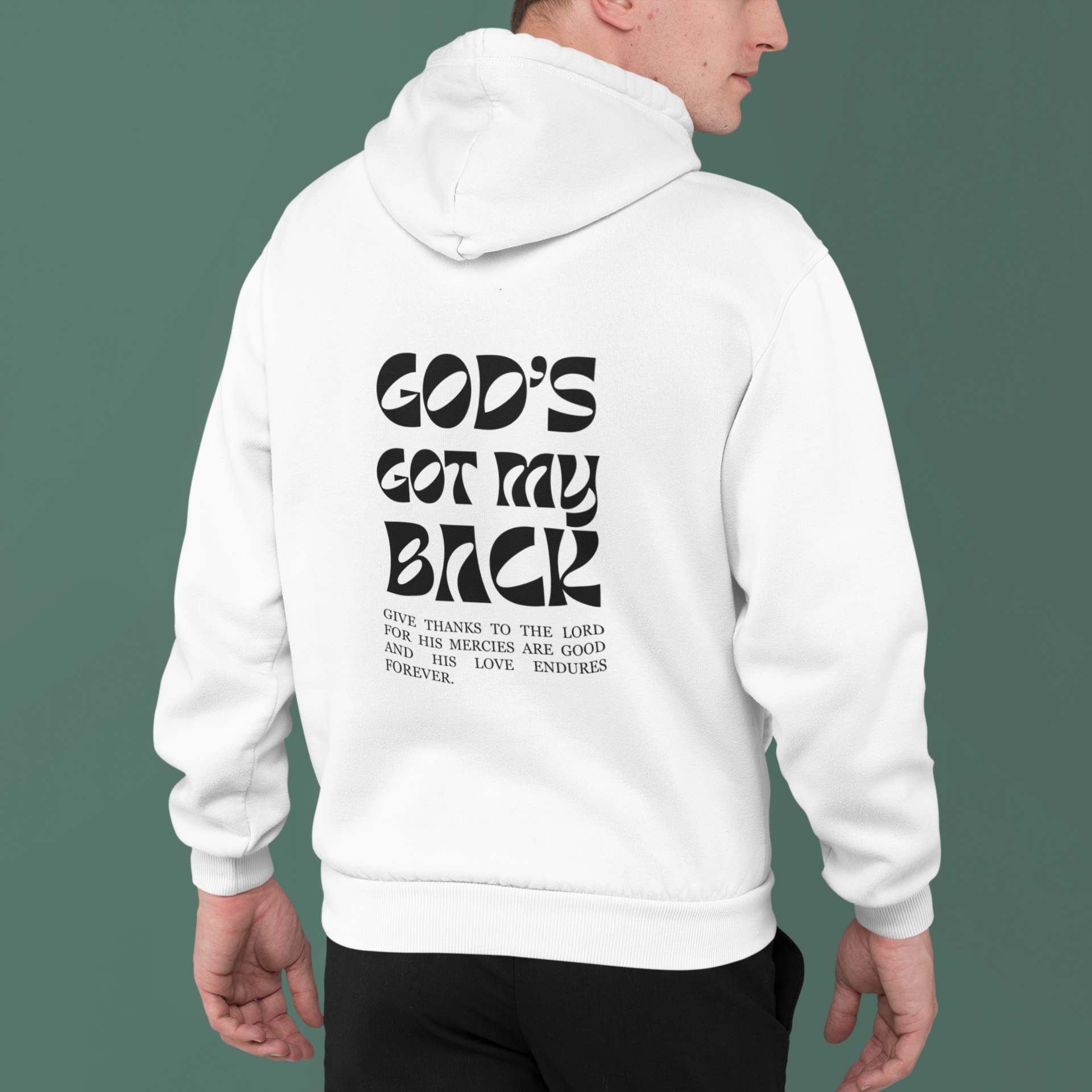 Graphic Hoodie- God's Got My Back – Elyon Co